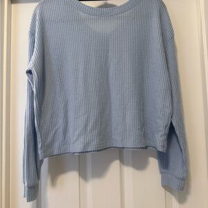 Aeropostale Sky Blue Knit Pullover